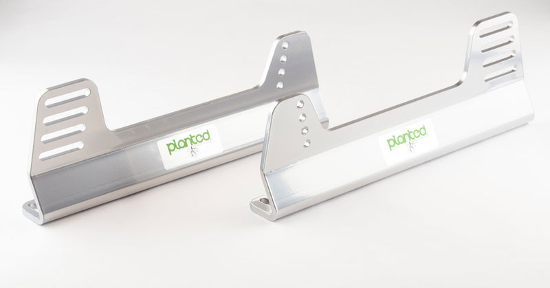 Planted Aluminum Offset Universal Side Mount - Grey